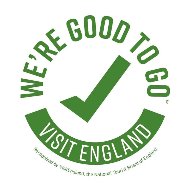 Visit England We're Good to Go badge